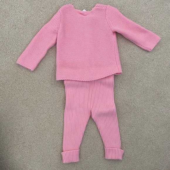 Hanna Andersson Knit Cardigan and Pant Set - Picture 3 of 6